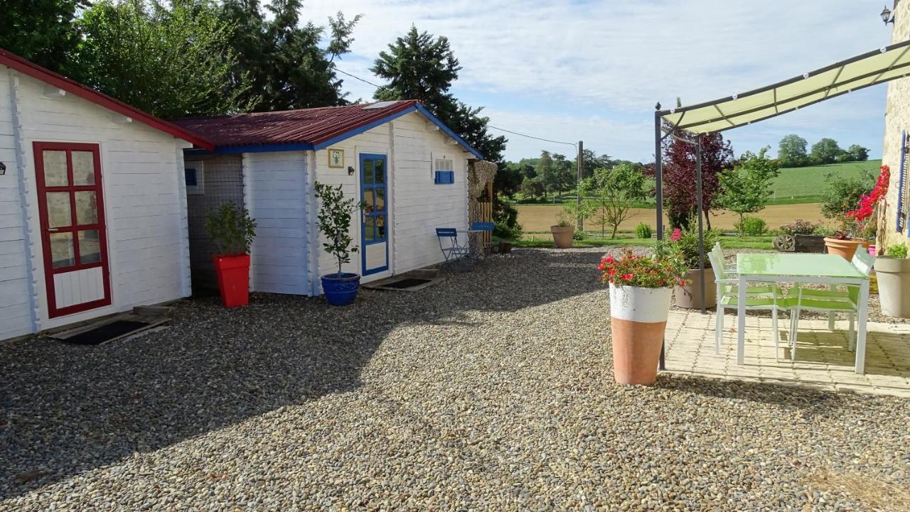 Les Chalets D'Hôtes Esprit Nature Tudelle Extérieur photo