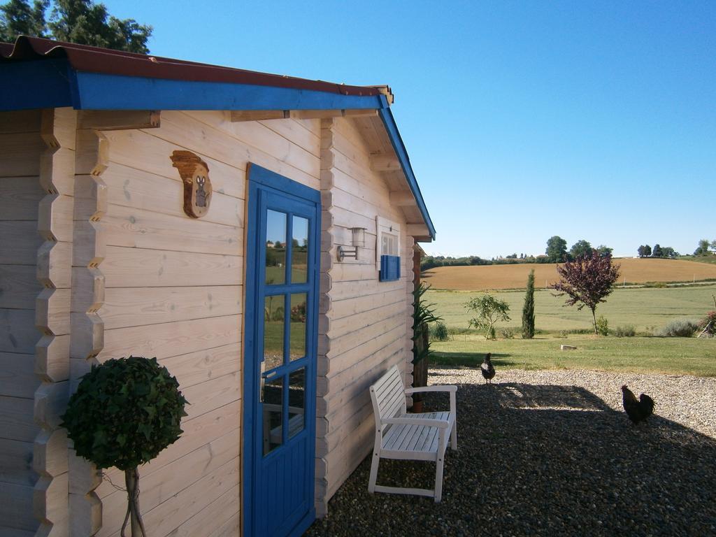 Les Chalets D'Hôtes Esprit Nature Tudelle Extérieur photo