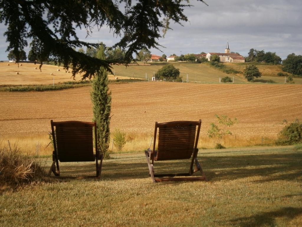 Les Chalets D'Hôtes Esprit Nature Tudelle Extérieur photo